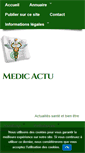 Mobile Screenshot of medicactu.com